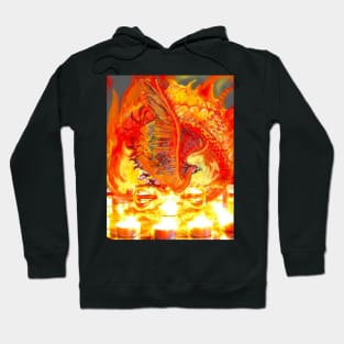 Sunbird on Vajra Hoodie